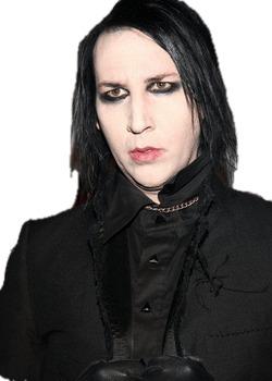 Marilyn Manson Portrait png transparent