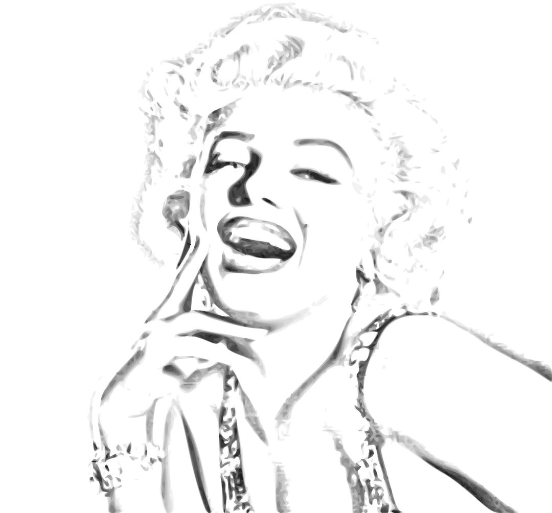 Marilyn Monroe 4 png transparent