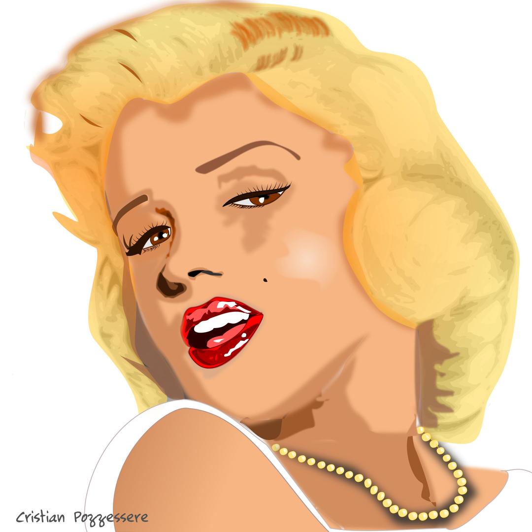 Marilyn Monroe - REMIX png transparent