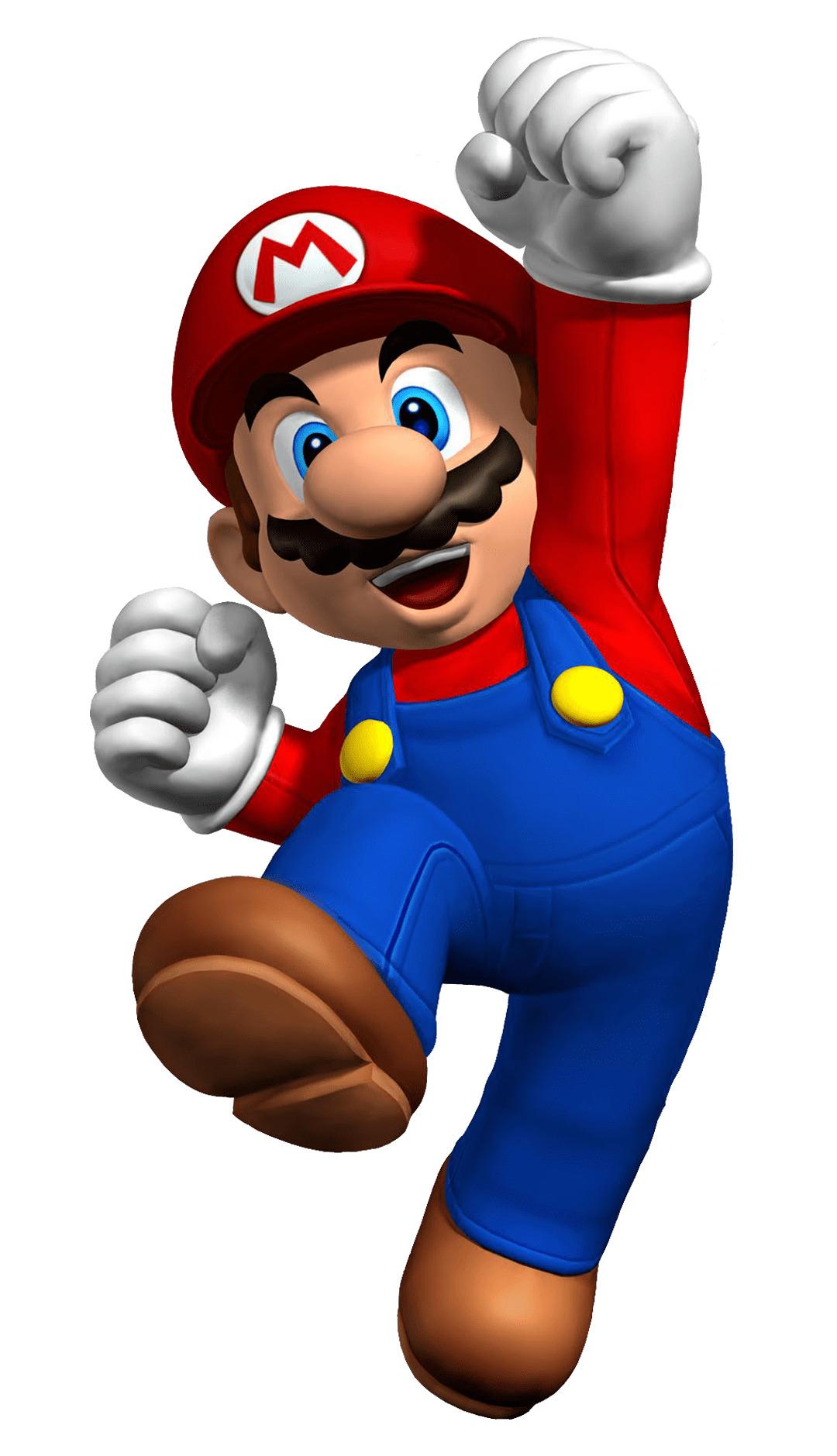 Mario Jumping png transparent
