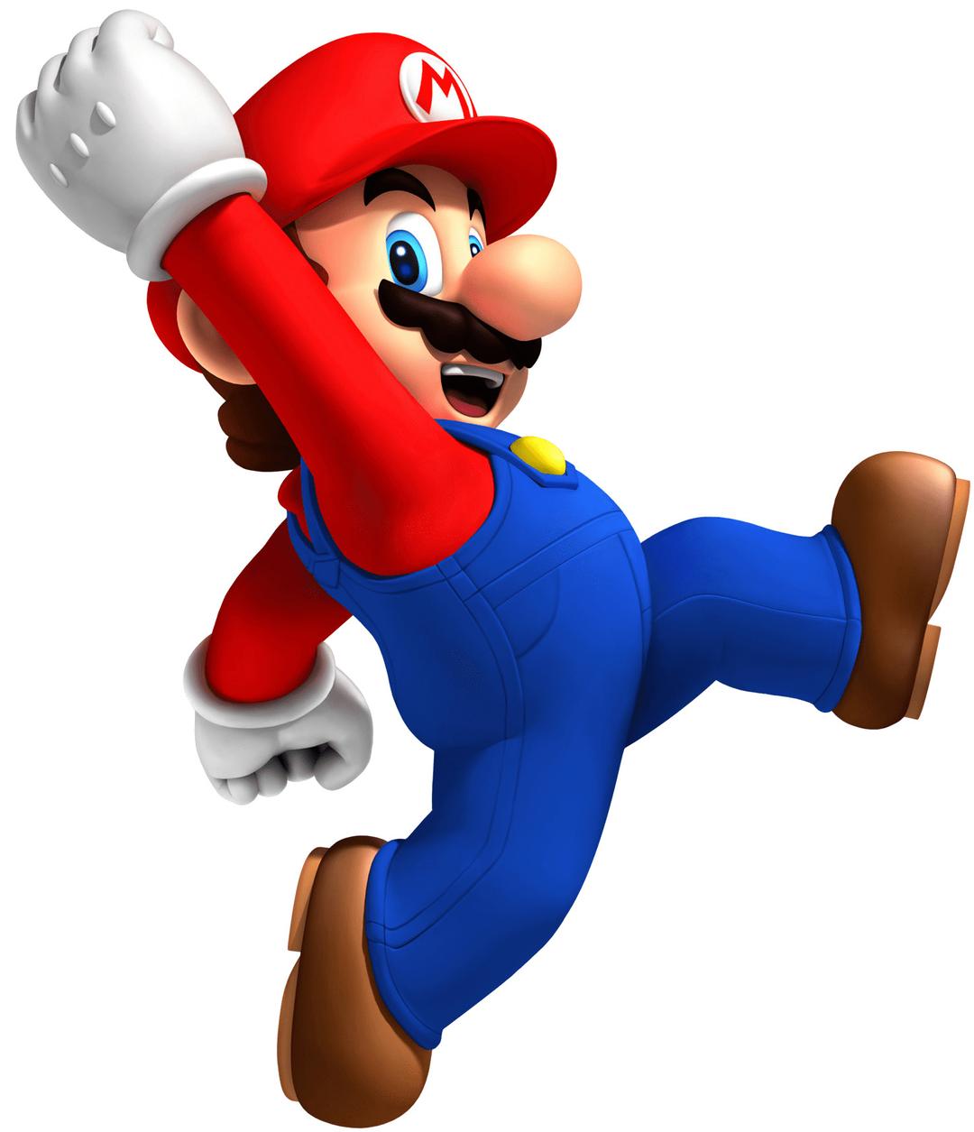 Mario Running png transparent