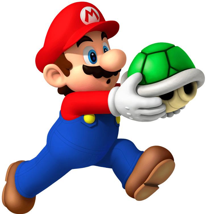 Mario With Shell png transparent