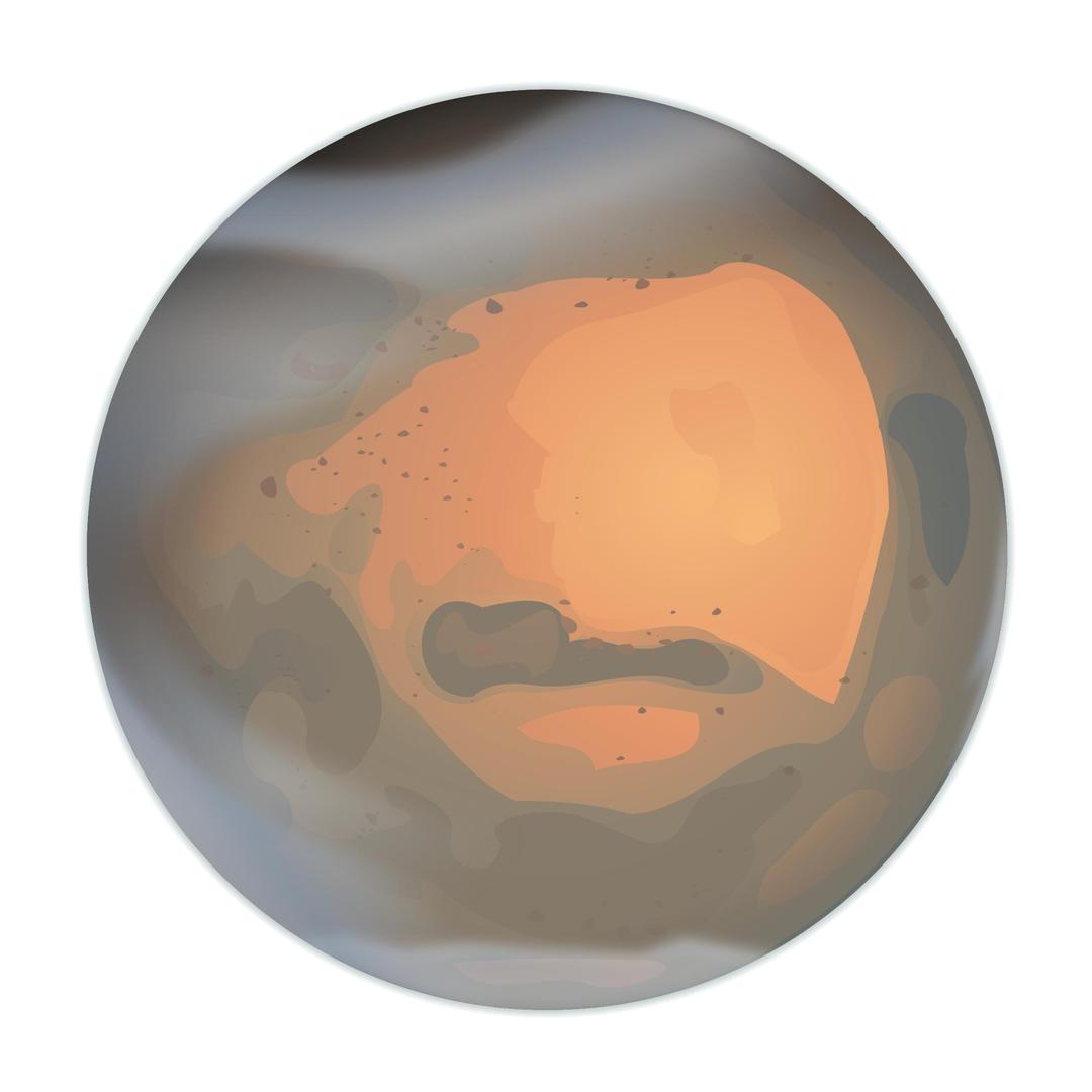 Mars png transparent