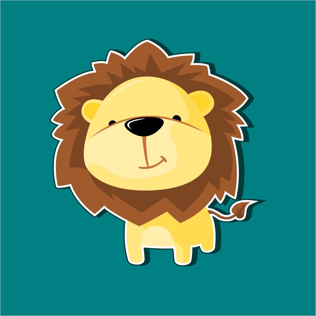 mascot lion png transparent