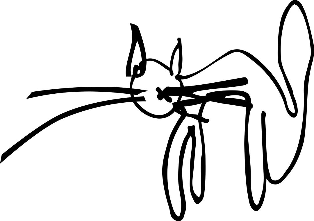 Mascot of «Black Cat» gang png transparent