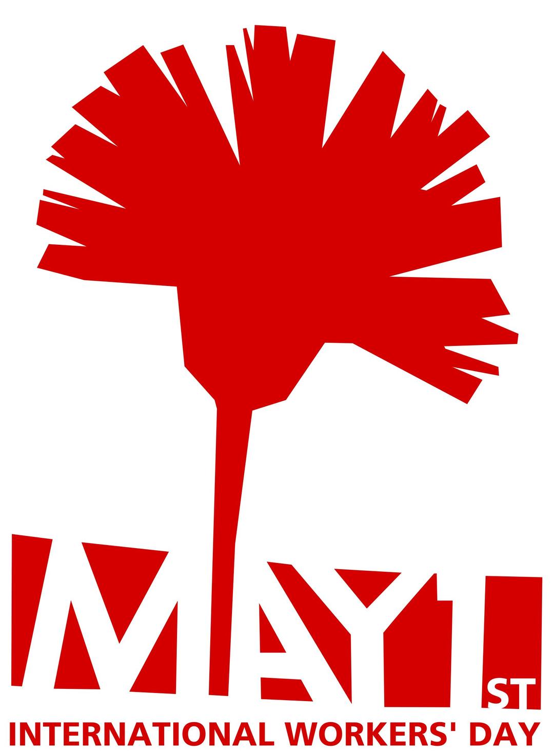 May 1st - International Workers' Day png transparent