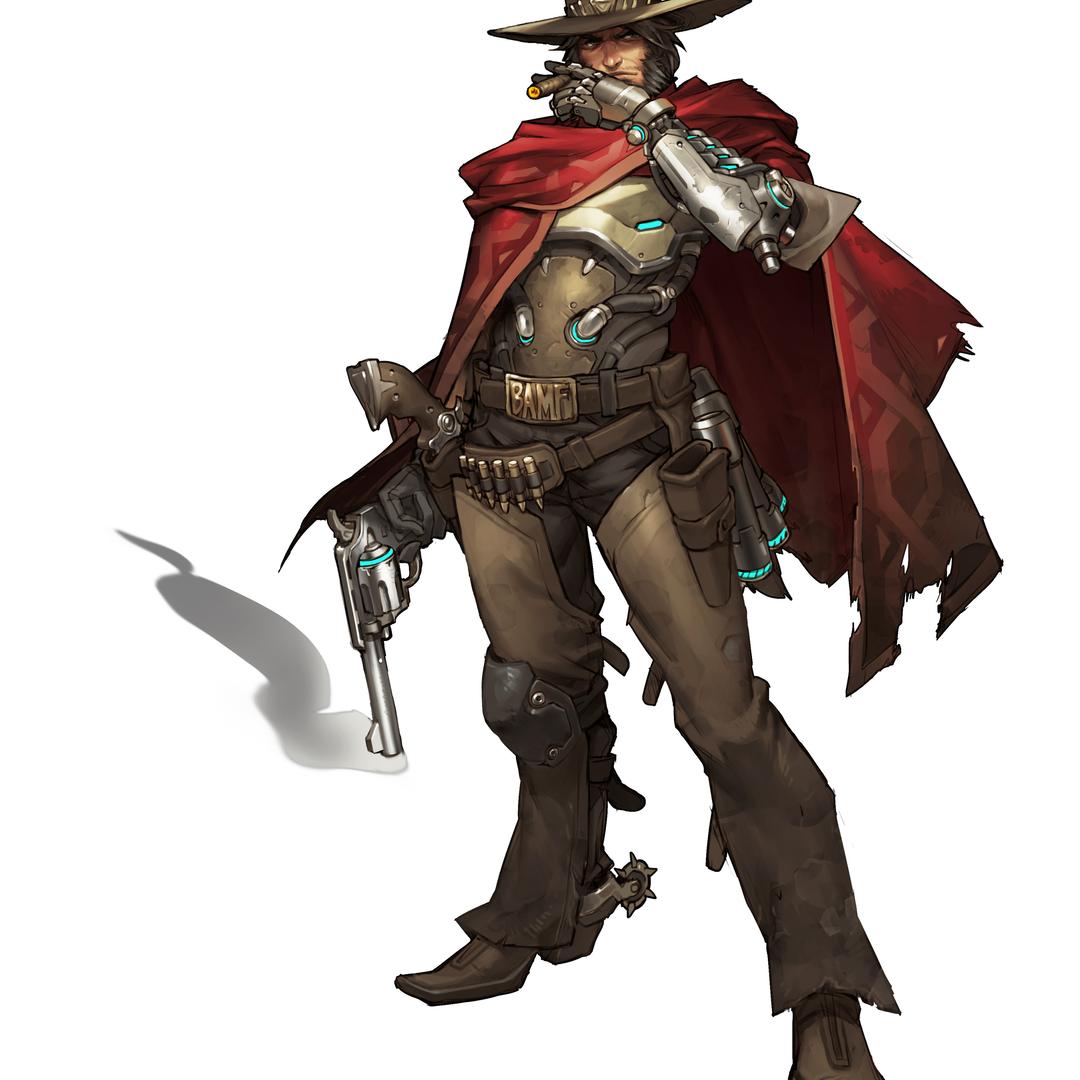 McCree Overwatch png transparent