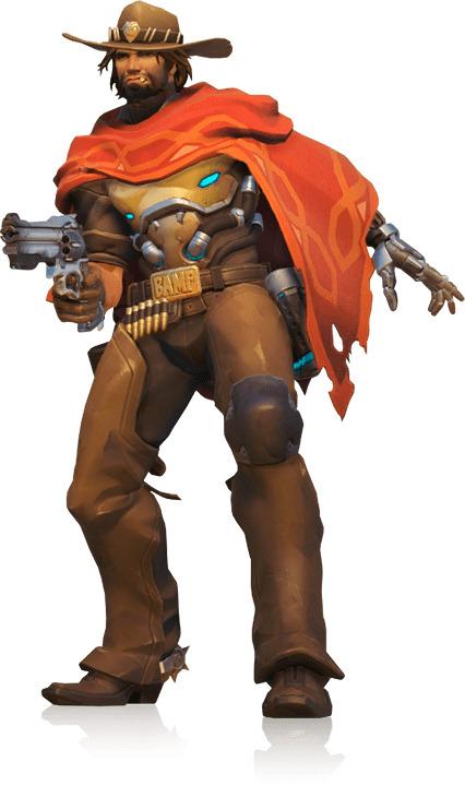 McCree Standing png transparent