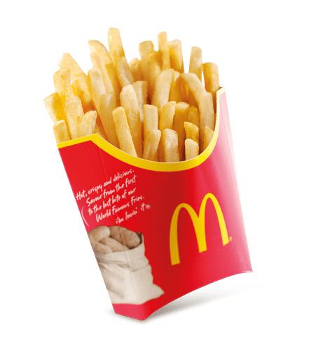 McDonald's Fries png transparent