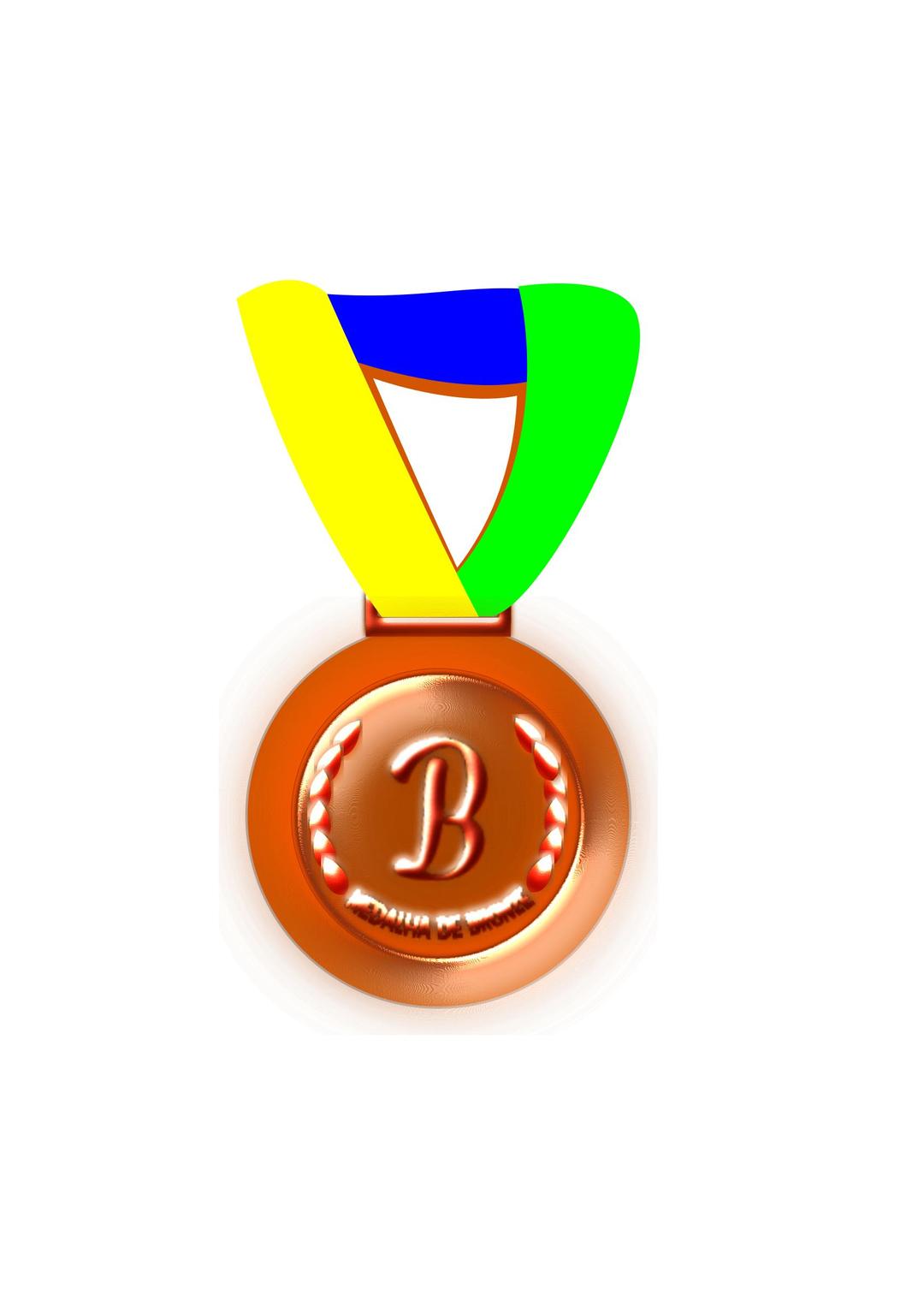 Medalha de bronze png transparent