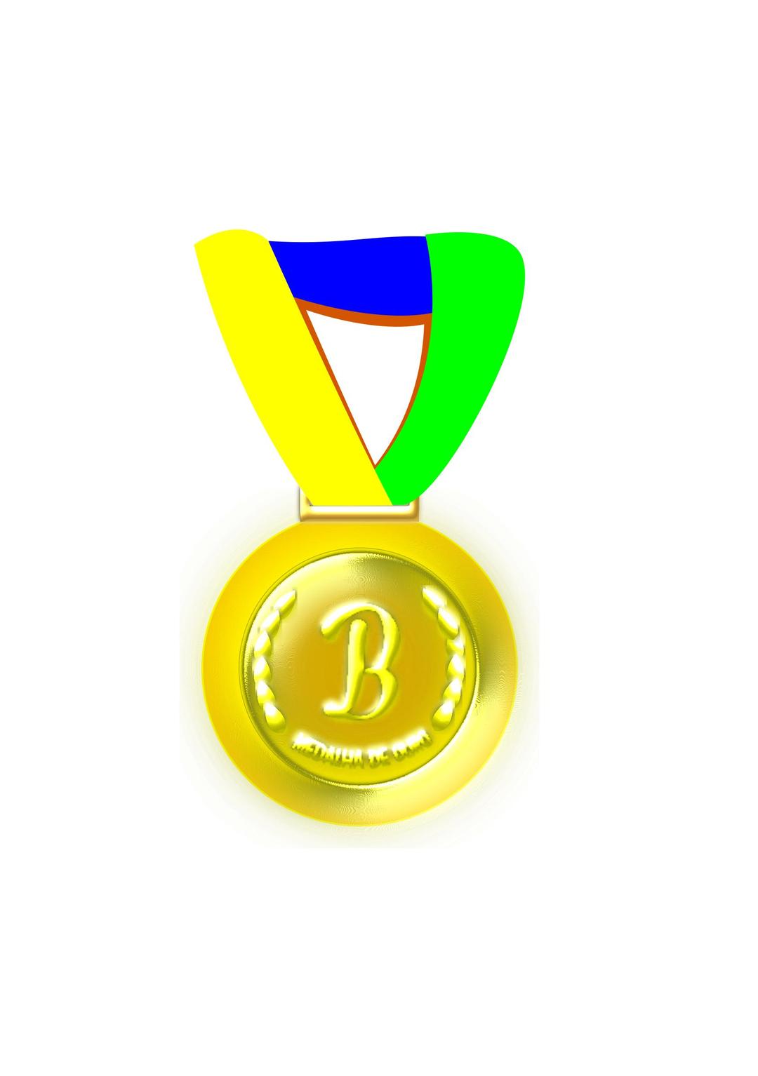 Medalha de ouro png transparent