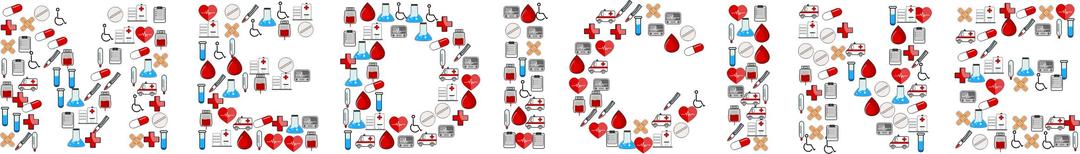 Medical Icons Medicine Typography png transparent