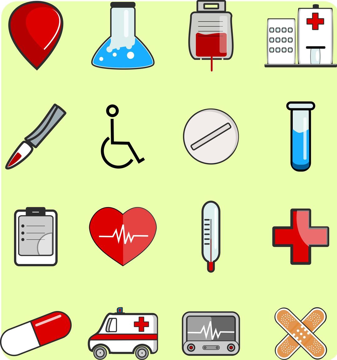 Medical Icons package 1 png transparent