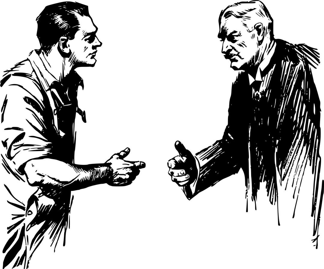 Men Shaking Hands png transparent