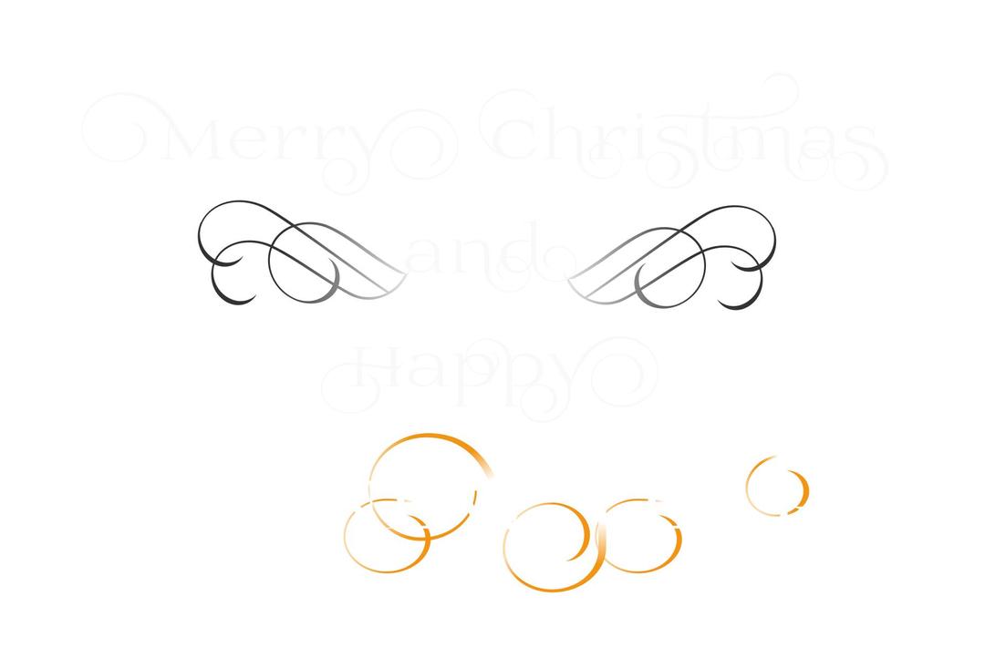 Merry Christmas and a Happy New Year png transparent