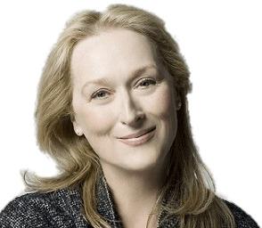 Meryl Streep Smiling png transparent