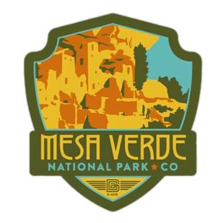 Mesa Verde National Park Emblem png transparent