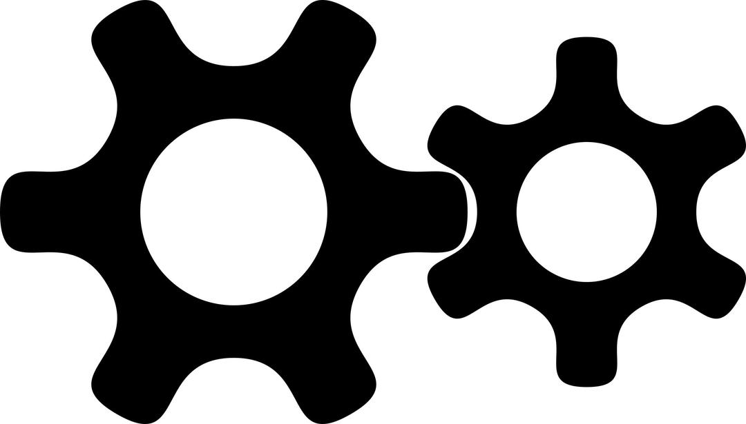Meshed Gears png transparent