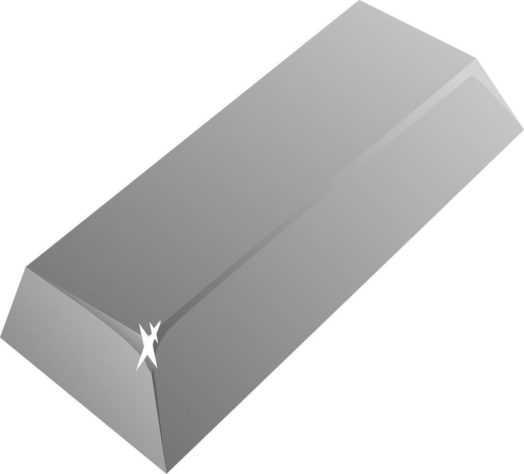 Metal bar - Silver png transparent