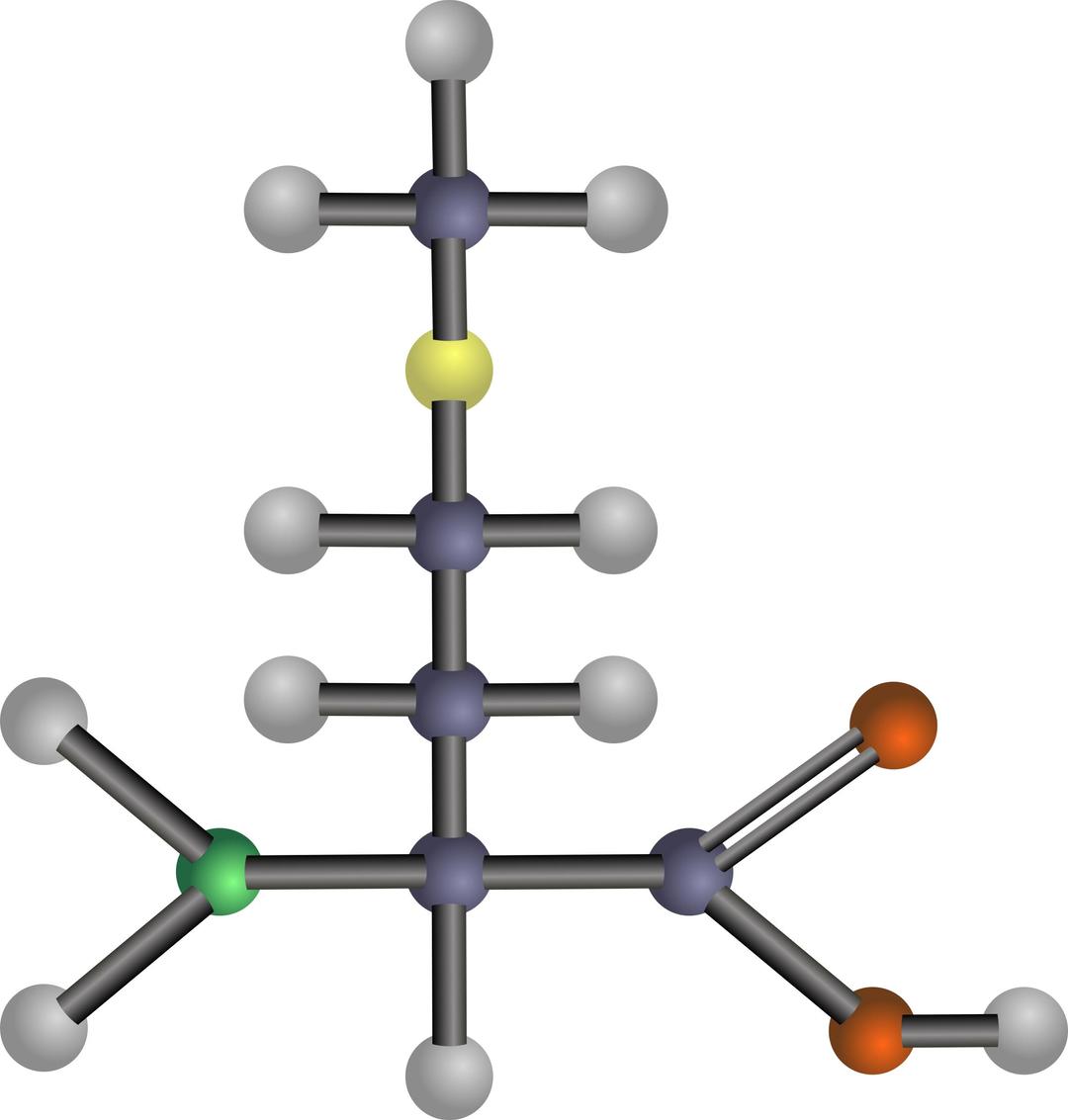 Methionine (amino acid) png transparent