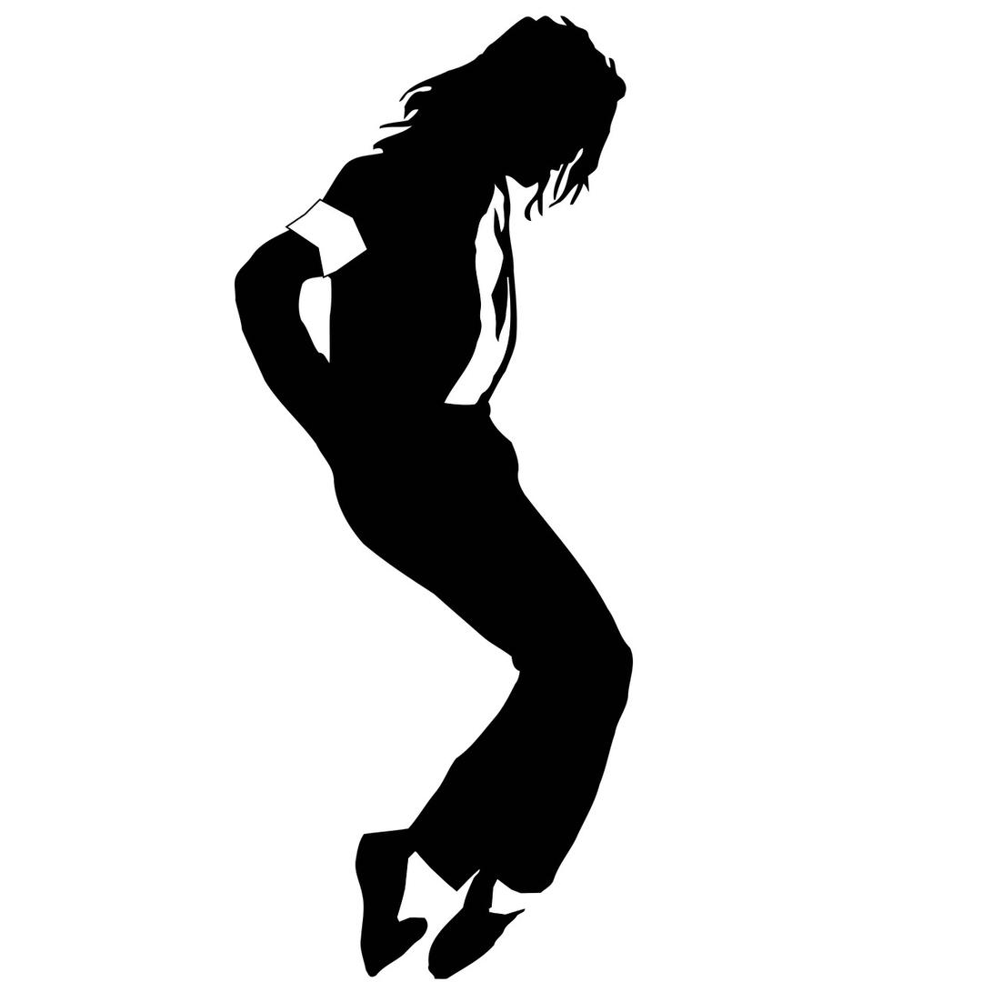 Michael Jackson Silhouette png transparent