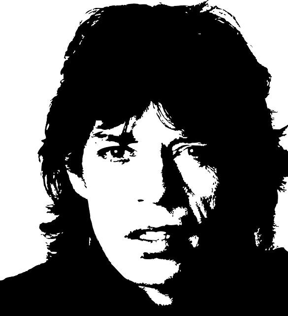 Mick Jagger Clipart png transparent