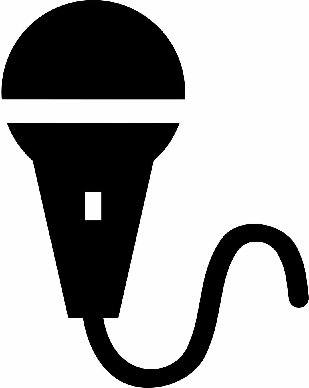 Microphone Icon Silhouette png transparent