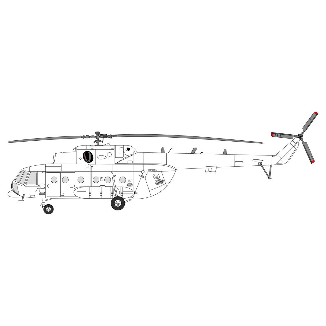 Mil Mi-17 png transparent