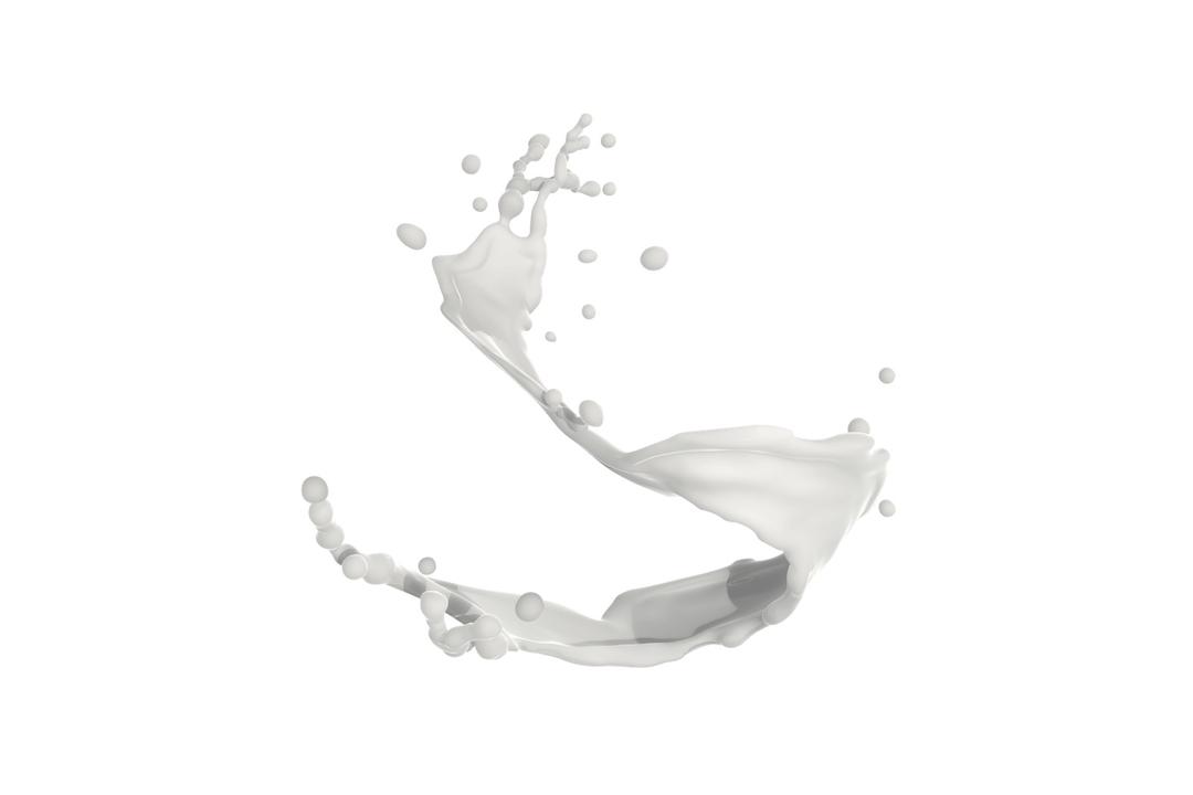 Milk Splatter png transparent