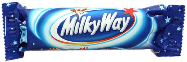 Milky Way Chocolate Bar png transparent