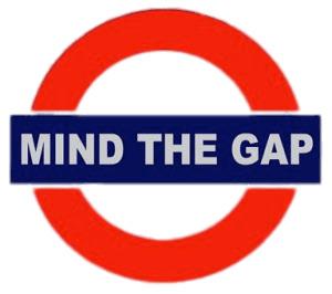 Mind the Gap png transparent