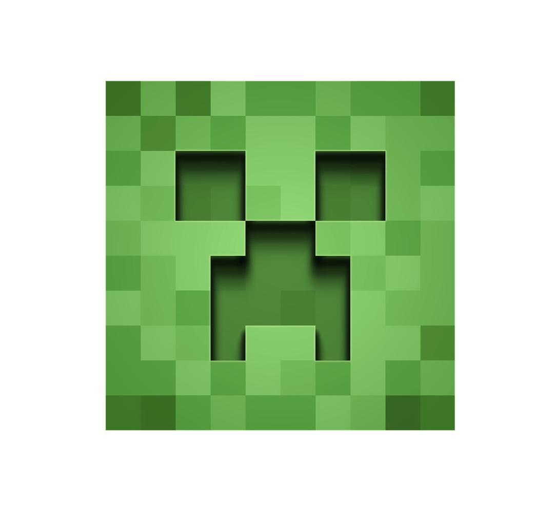 Minecraft Creeper Front View png transparent