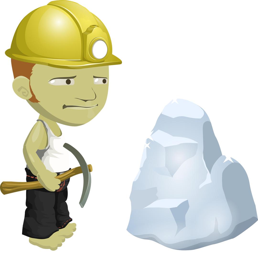 Miner from Glitch png transparent