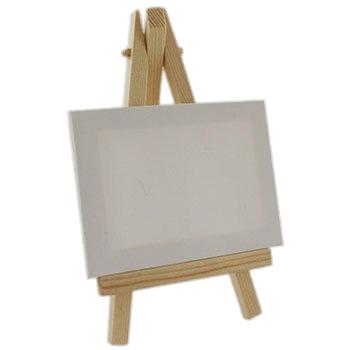 Mini Canvas on Easel png transparent