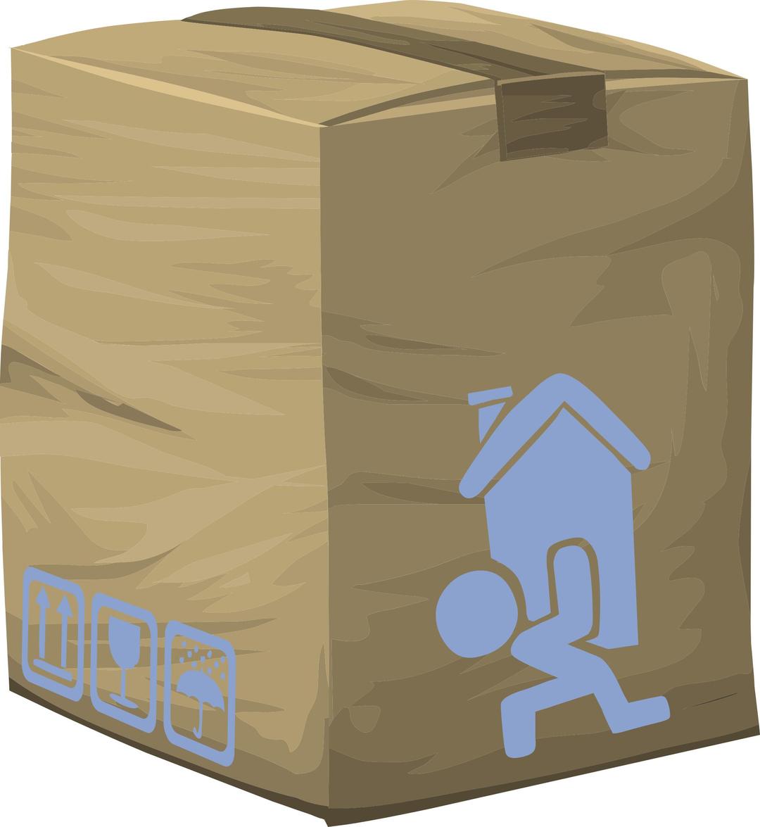 Misc Bag Moving Box png transparent