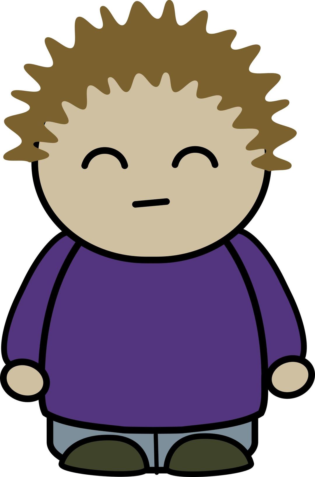 mix and match character boris glad front png transparent