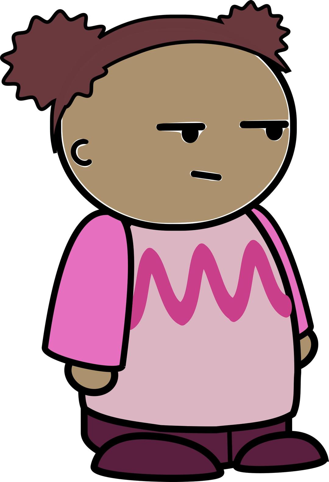 mix and match character lily suspicious side png transparent