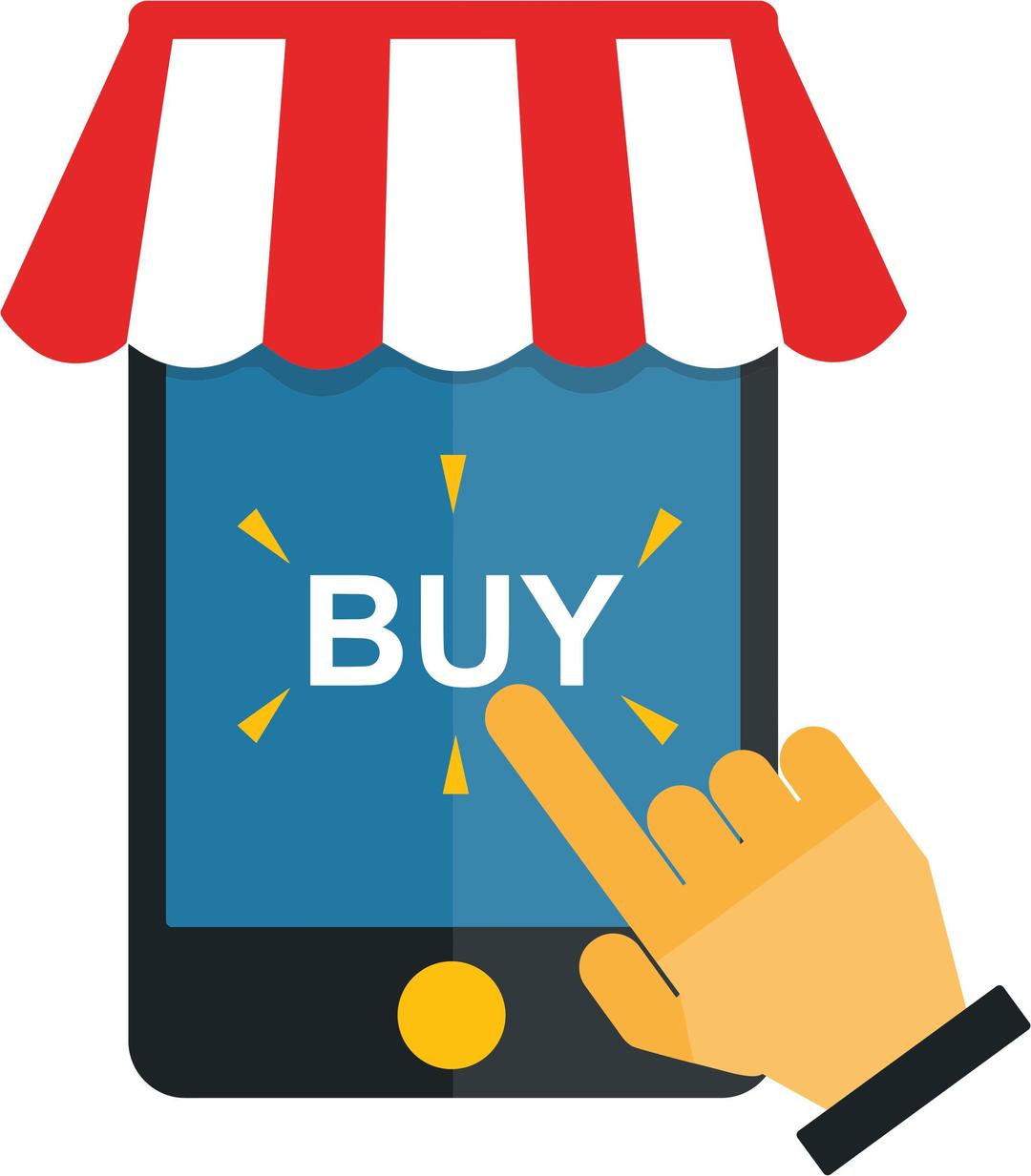 Mobile Shopping png transparent