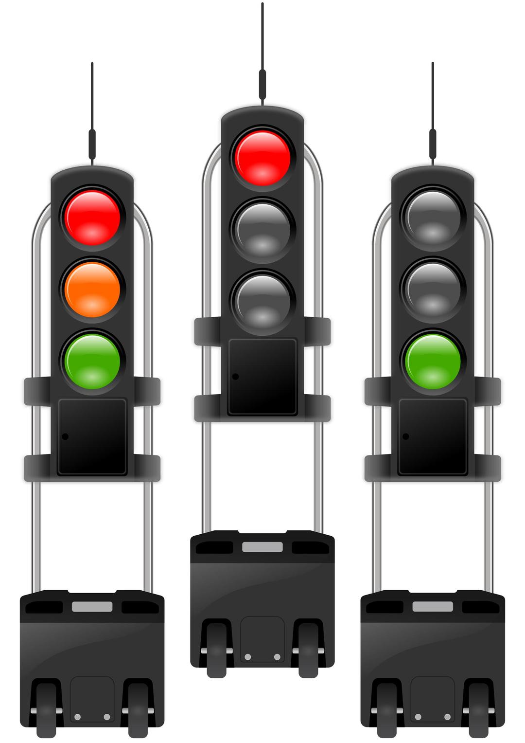 mobile traffic-lights threesome png transparent