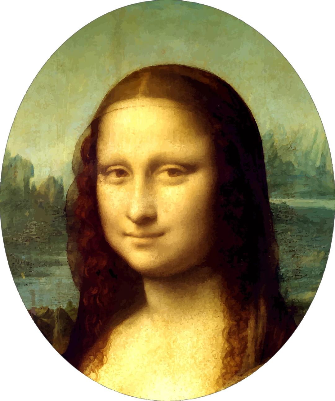Mona Lisa png transparent