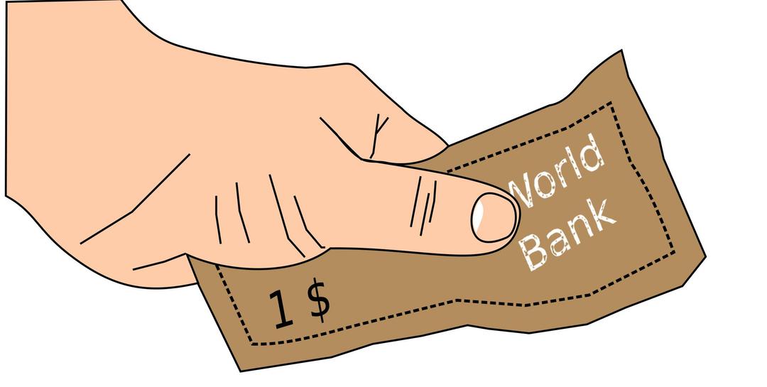 Money in hand png transparent