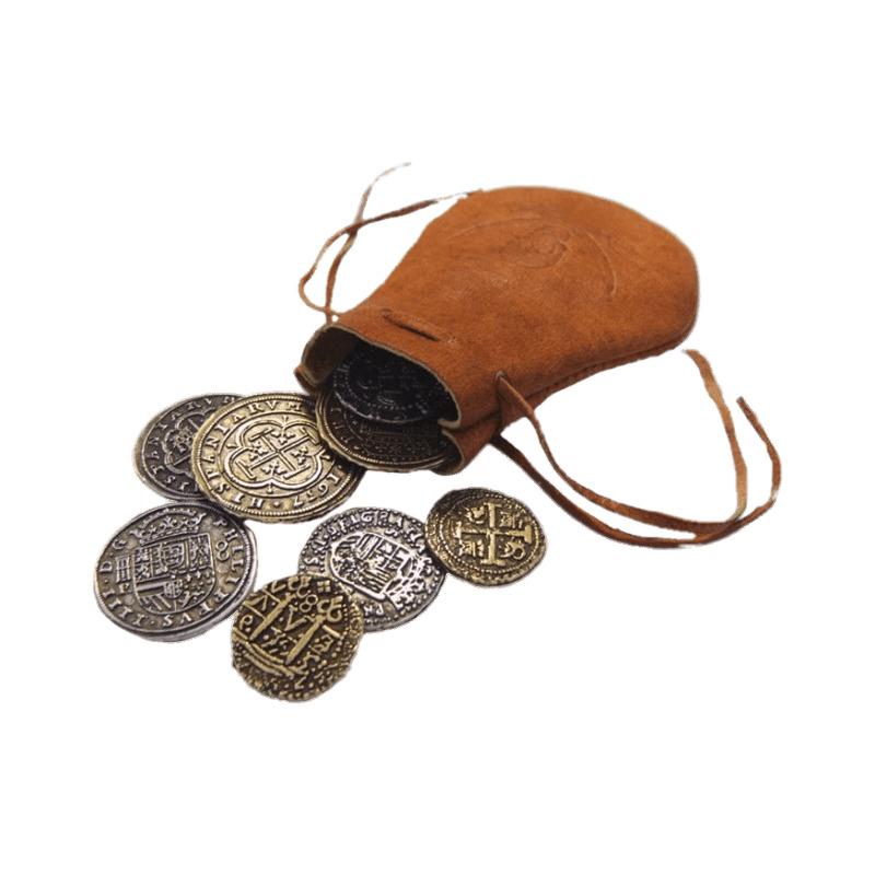 Money Pouch and Coins png transparent