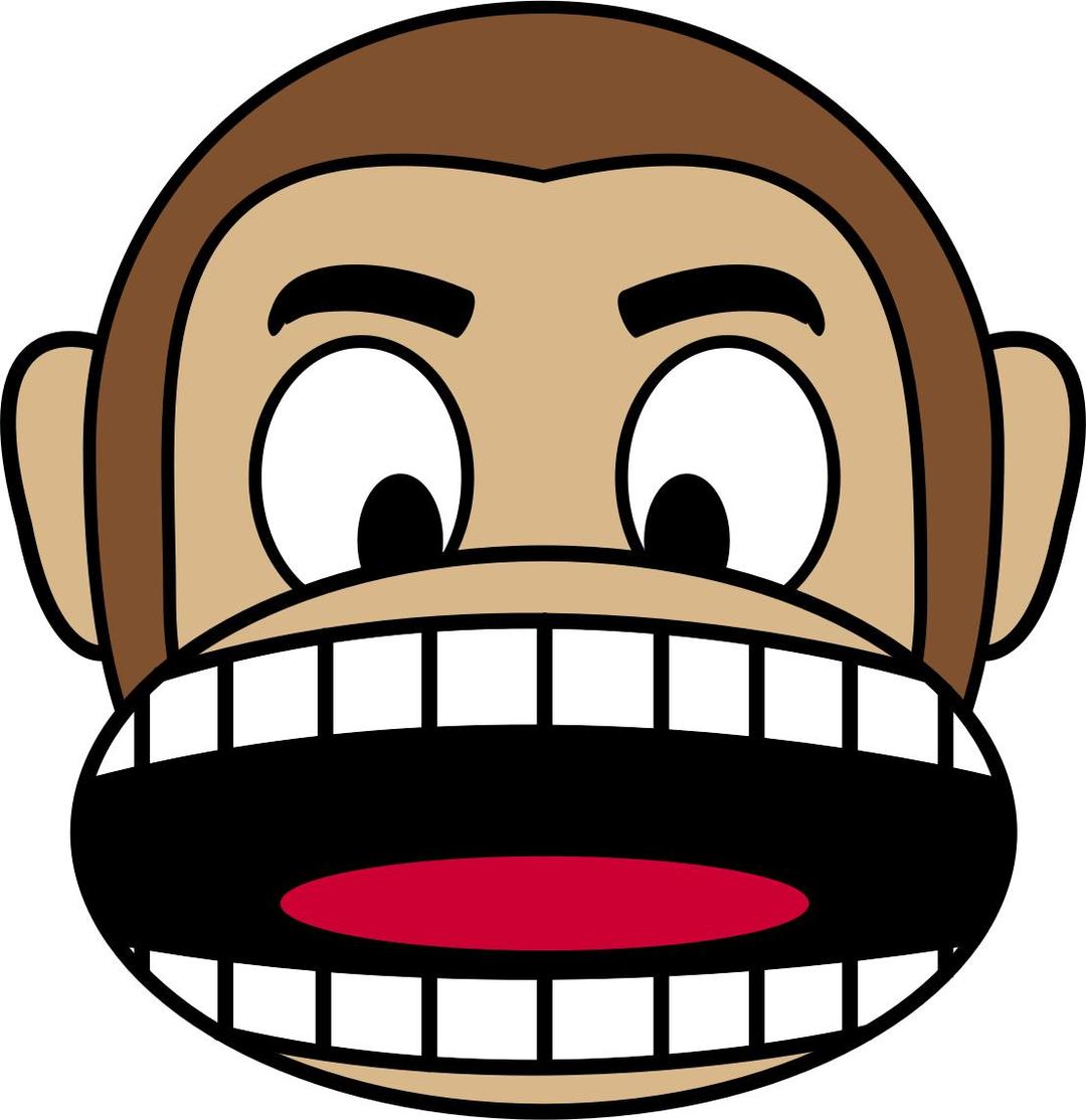 Monkey Emoji - Angry png transparent