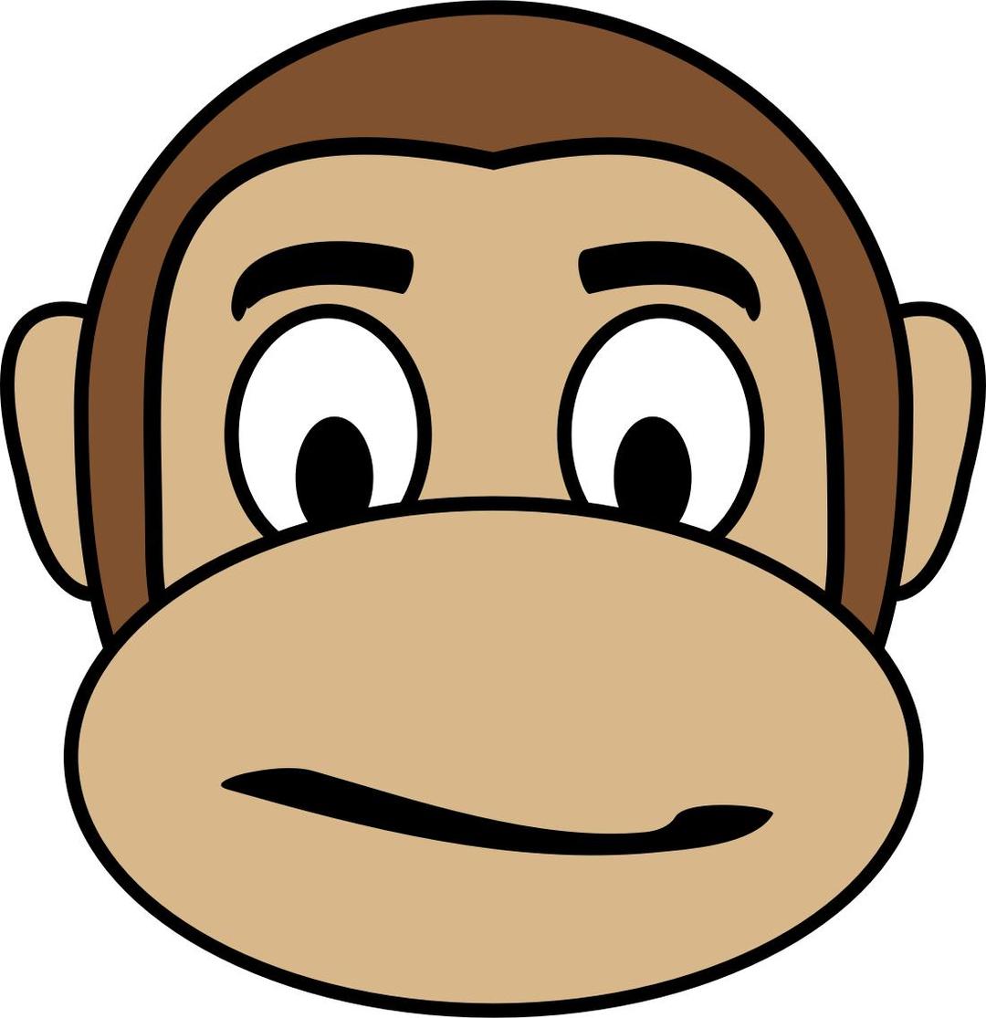 Monkey Emoji - Confused png transparent