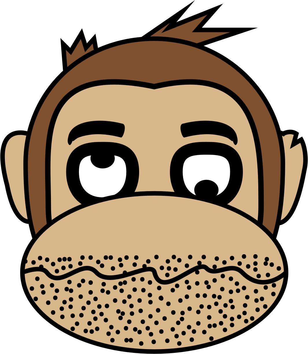 Monkey Emoji - Hangover png transparent
