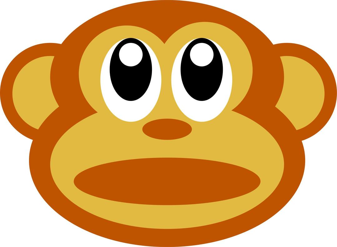 monkey face :) png transparent