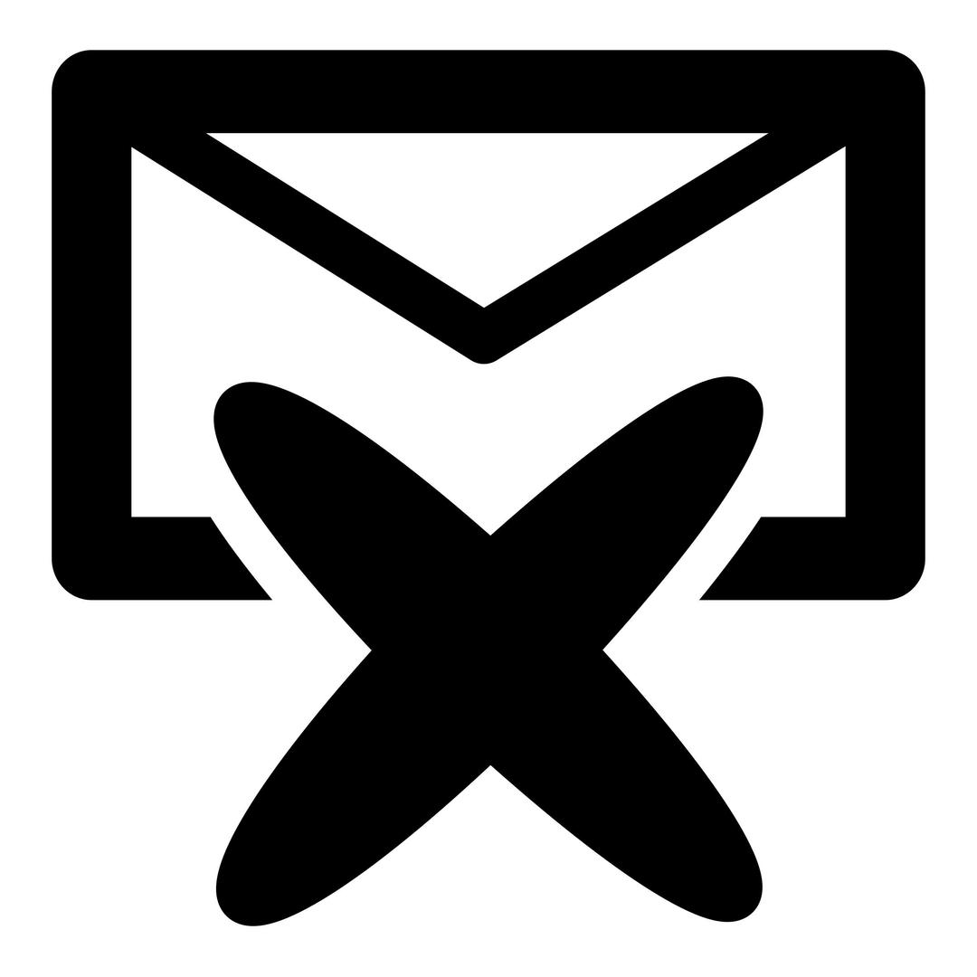 mono mail delete png transparent
