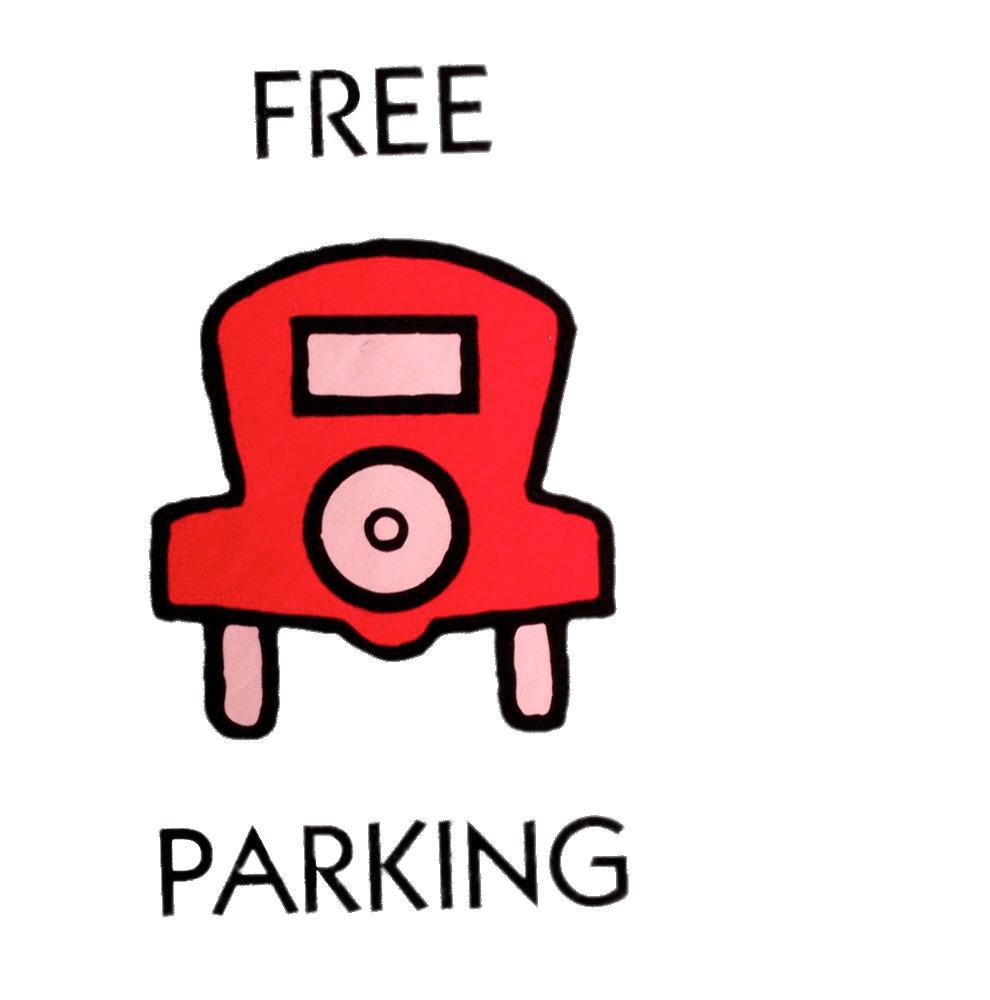 Monopoly Free Parking png transparent