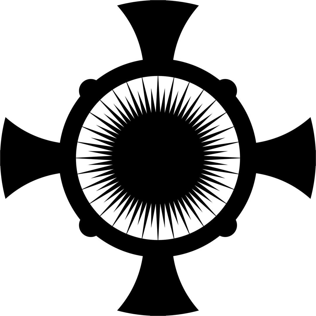 Monstrance Icon (Cross XXII) png transparent