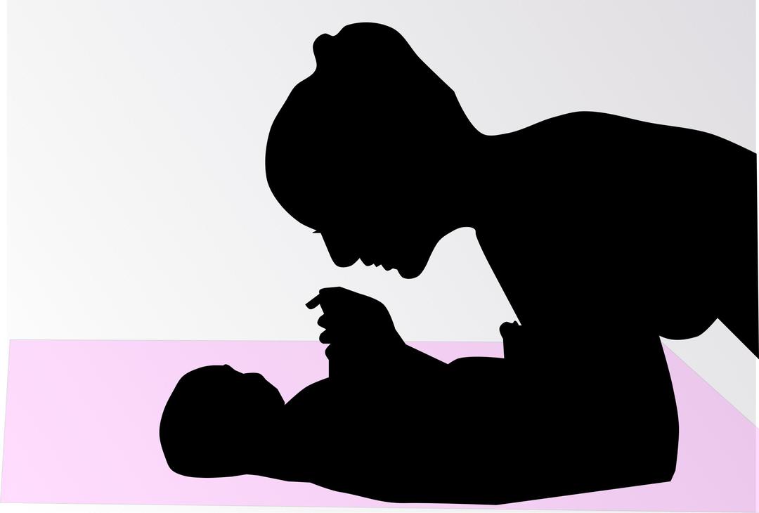 Mother and Baby png transparent
